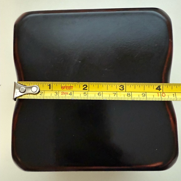 Set of 2 Dark Decorative Boxes with Metal Clasp - Picture 8 of 9